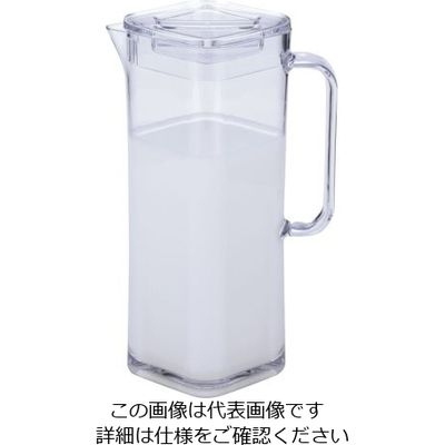 三宝産業 UK ウォーターピッチャー ひし形 1.6L 62-6748-12 1個（直送品）