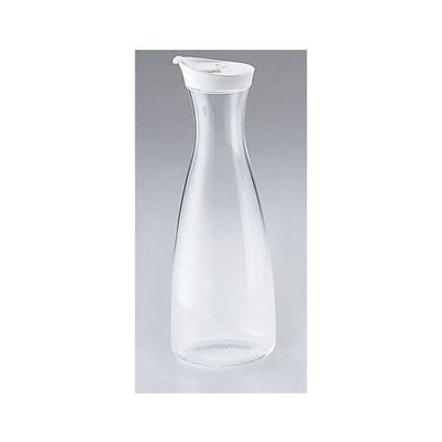 遠藤商事 アクリル ジュース&ウォーターボトル KYー338ーW ホワイト 62-6748-17 1個（直送品）