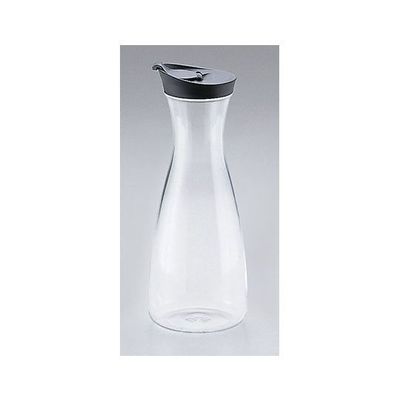 遠藤商事 アクリル ジュース&ウォーターボトル KYー338ーBK ブラック 62-6748-18 1個（直送品）