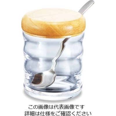 エムタカ ガラス製シュガーポット NO8110 1個 62-6751-73（直送品）