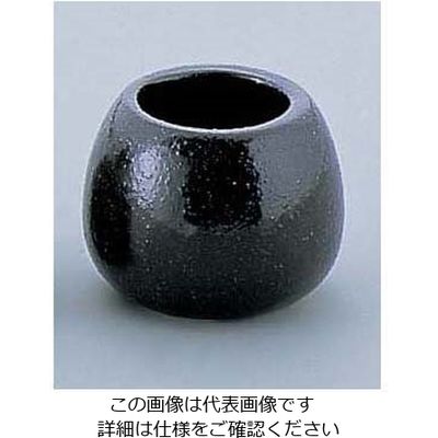 アズワン 瀬戸黒(玉形)楊枝入 ミニ Yー006 62-6754-10 1個（直送品）
