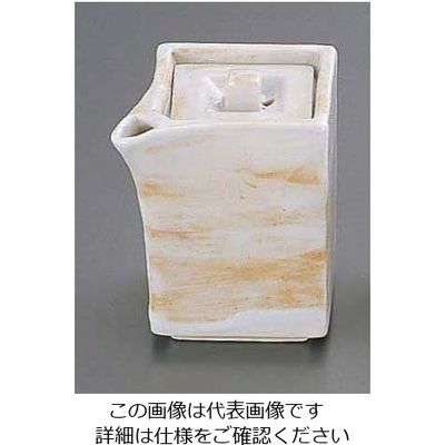 エムズジャパン 白刷毛 スタック醤油差し・大 T03ー25 62-6754-41 1個（直送品）