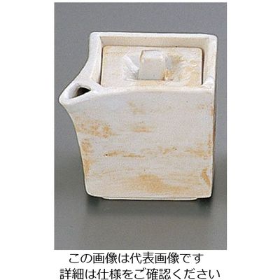エムズジャパン 白刷毛 スタック醤油差し・小 T03ー26 62-6754-42 1個（直送品）