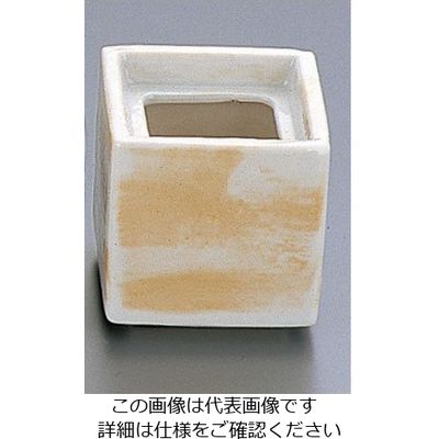 エムズジャパン 白刷毛 スタック楊枝入 T03ー30 62-6754-46 1個（直送品）