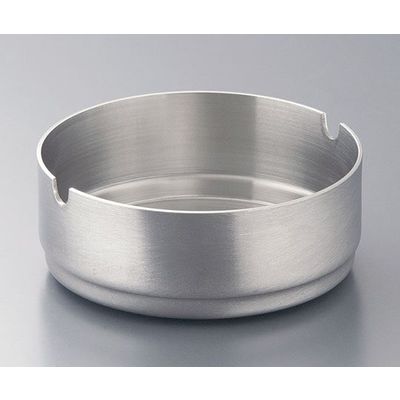 遠藤商事 フラット ステンレススタッキング丸灰皿 レスト付 7cm 62-6761-46 1個（直送品）