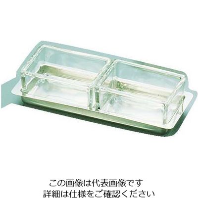 大塚硝子 ガラス薬味入れ (21ー015) T-21 1個 62-6755-47（直送品）