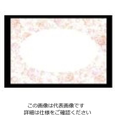 カミイソ産商 洋風・中華テーブルマット(100枚入) ローズガーデン No.502 62-6785-45 1ケース(100枚)（直送品）