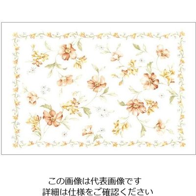 カミイソ産商 洋風・中華テーブルマット(100枚入) バロック No.503 62-6785-46 1ケース(100枚)（直送品）