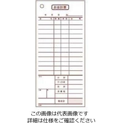 大黒工業 会計伝票 2枚複写 (50枚組×10冊入) K607 1ケース(500組) 62-6776-90（直送品）