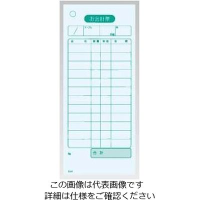 大黒工業 会計伝票 単式 (20冊入) K410 1ケース(2000枚) 62-6777-16（直送品）