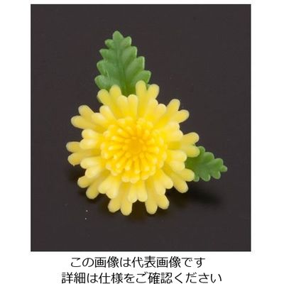 旭創業 プリティフラワー ミニ菊 黄・ツートン (400入) 62-6781-36 1ケース(400個)（直送品）