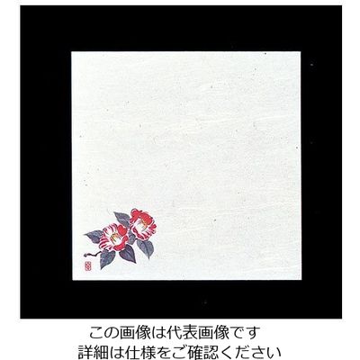 アーテック 遠赤抗菌和紙 花ごよみ懐敷(200枚入) つばき W5-8 1ケース(200枚) 62-6781-73（直送品）