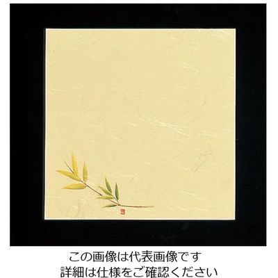 アーテック 5寸懐紙 四季の花(100枚入) 笹 S5-1 1ケース(100枚) 62-6781-80（直送品）