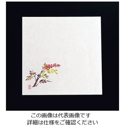 マイン 耐油懐敷18角(100枚入) 南天 M30ー228 62-6782-98 1ケース(100枚)（直送品）