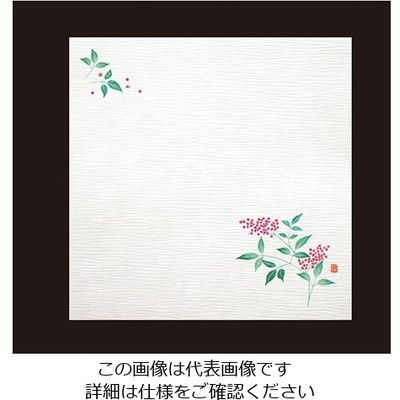 アーテック 耐油しぼり懐敷 4寸(100枚入) 南天 TA-E03 1ケース(100枚) 62-6783-28（直送品）