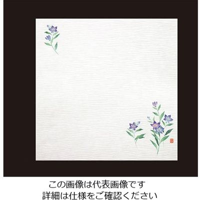 アーテック 耐油しぼり懐敷 4寸(100枚入) ききょう TA-E12 1ケース(100枚) 62-6783-37（直送品）
