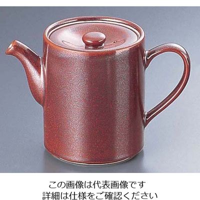 エムズジャパン 柿釉 スタック丸ダシ入 大 T03-185 1個 62-6788-79（直送品）