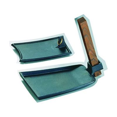 遠藤商事 SAアルミ陶板鍋 くわ型大 (テフロン加工) 62-6791-14 1個（直送品）