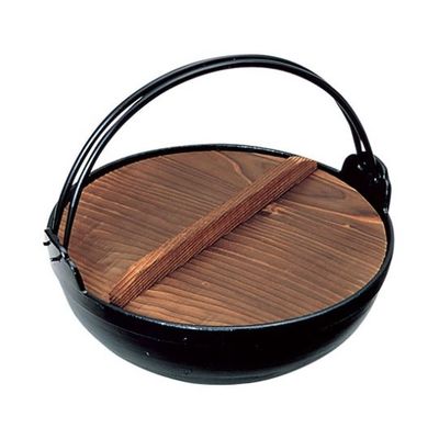 遠藤商事 アルミ 電磁用いろり鍋 24cm 62-6791-77 1個（直送品）