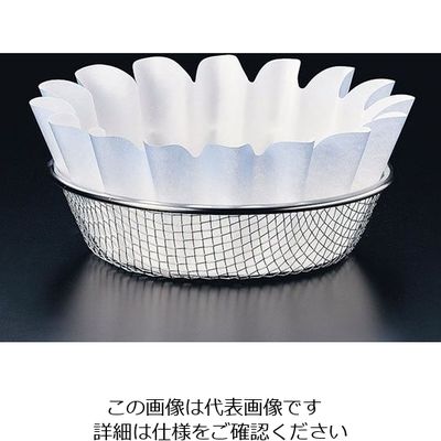 マイン 紙すき鍋 奉書 花(300枚入) 青 M33-259 1ケース(300枚) 62-6791-95（直送品）