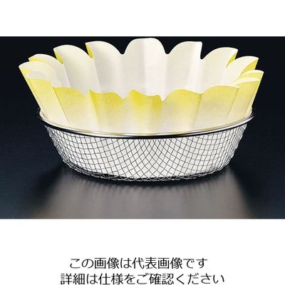 マイン 紙すき鍋 奉書 花(300枚入) 黄 M33-260 1ケース(300枚) 62-6791-96（直送品）