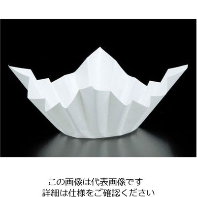 精巧社 色和紙鍋(250枚入) 白色 SKA143 1ケース(250枚) 62-6792-19（直送品）