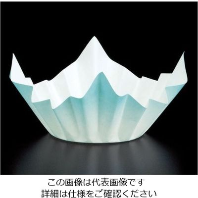 精巧社 ミニ色和紙鍋(250枚入) 水色 SKA150 1ケース(250枚) 62-6792-26（直送品）