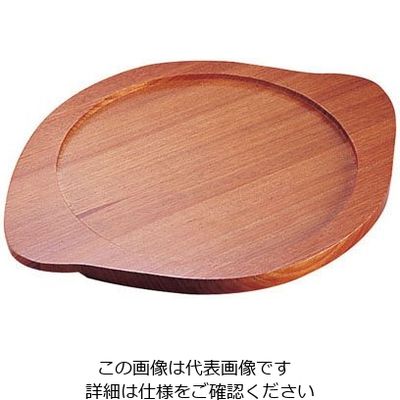 タカハシ産業 石器ツバ付プレート用木台 62-6795-40 1枚（直送品）