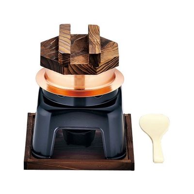 遠藤商事 TKG 純銅 てん火 釜めしセット 62-6796-97 1セット（直送品）