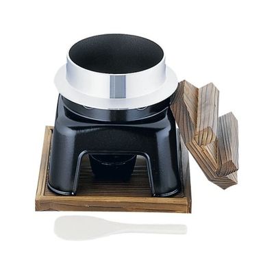 遠藤商事 SAてん火フッ素加工釜めしセット (1合炊) 62-6796-99 1セット（直送品）