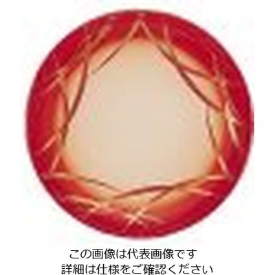 若泉漆器 寿司皿 ブラウンつゆ草 1ー504ー3 62-6797-74 1枚（直送品）