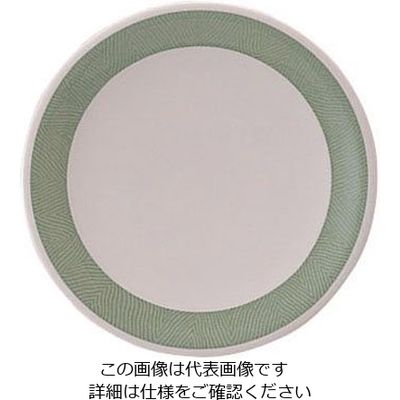 若泉漆器 寿司皿 グリーン波 1ー508ー13 62-6797-79 1枚（直送品）