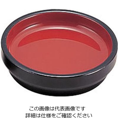 若泉漆器 D.Xタレ入れ 朱天黒 1ー510ー3 62-6798-05 1個（直送品）