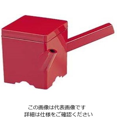 若泉漆器 角ゆとう 朱 1ー556ー10 小 62-6799-94 1個（直送品）