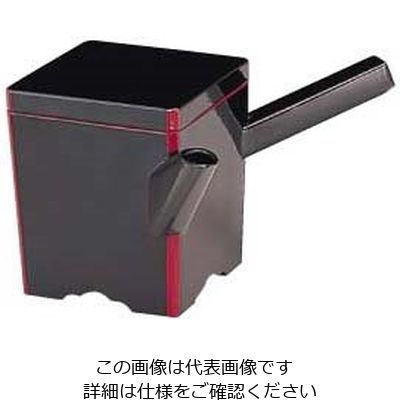 若泉漆器 角ゆとう 黒渕朱 1ー556ー11 小 62-6799-96 1個（直送品）