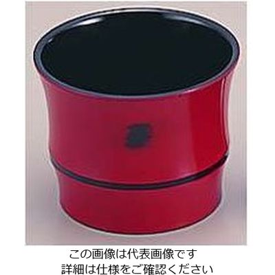 若泉漆器 竹型つゆ入れ 根来 1ー559ー1 62-6800-21 1個（直送品）