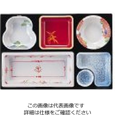 若泉漆器 尺3寸長手Bー1光彩仕切 1ー243ー2 62-6801-97 1個（直送品）