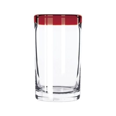 Libbey リビー アルバ クーラー(6ヶ入) レッド 92303R 1ケース(6個) 62-6809-07（直送品）