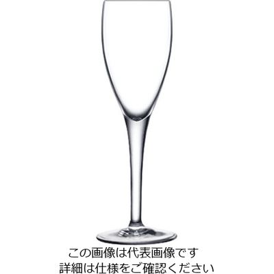 Bormioli Luigi ミケランジェロ フルート(6ヶ入) 10282/02 1ケース(6個) 62-6809-41（直送品）