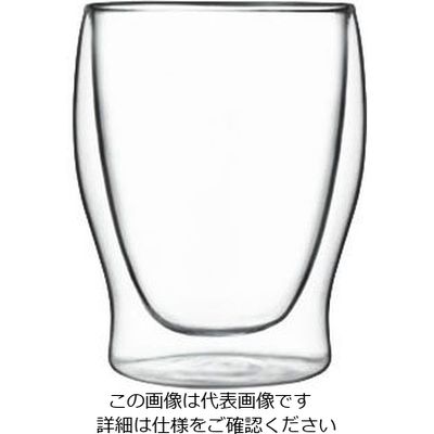 Bormioli Luigi ダブルウォールドリンクデザイン(2ヶ入) タンブラー 8878/04 1ケース(2個) 62-6809-74（直送品）