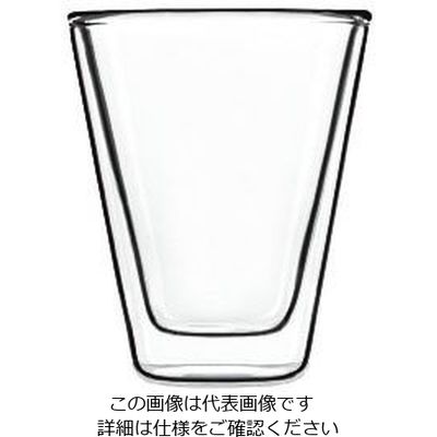 Bormioli Luigi ダブルウォールドリンクデザイン(2ヶ入) カフェイーノ 10352/01 1ケース(2個)（直送品）