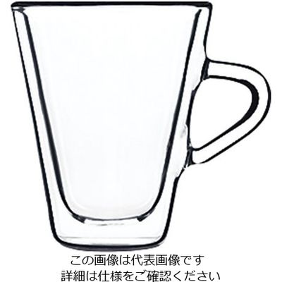 Bormioli Luigi ダブルウォールドリンクデザイン(2ヶ入) エスプレッソ 10353/01 1ケース(2個)（直送品）