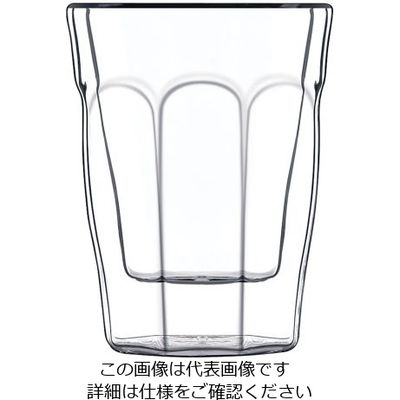 Bormioli Luigi ダブルウォールドリンクデザイン(2ヶ入) リカー 11911/01 1ケース(2個) 62-6809-81（直送品）