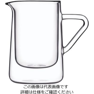 Bormioli Luigi ダブルウォールドリンクデザイン(2ヶ入) クリーマー 11862/01 1ケース(2個) 62-6809-89（直送品）