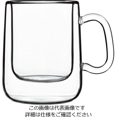 Bormioli Luigi シングルオリジンコーヒーカップ(2ヶ入) コロンビア 10664/01 1ケース(2個) 62-6809-95（直送品）