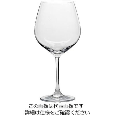 Stoelzle Lausitz グランキューブ バーガンディ (6個入) 62-6811-07 1ケース(6個)（直送品）