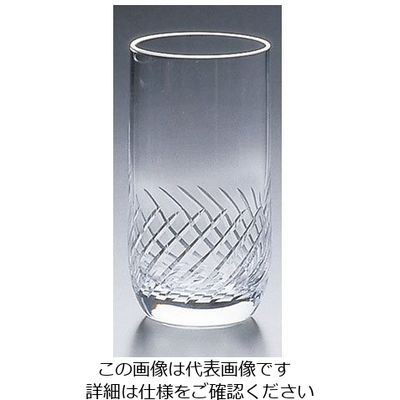 エムズジャパン タンブラー・08306HS 70切子 190cc(6ヶ入)K70ー06 62-6815-38 1ケース(6個)（直送品）