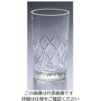 エムズジャパン タンブラー・08205HS 68切子 155cc(6ヶ入)K68ー05 62-6815-42 1ケース(6個)（直送品）