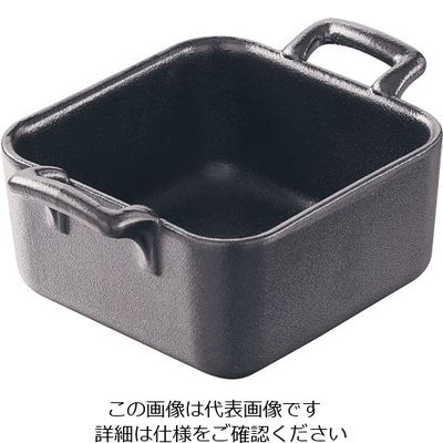 Revol レヴォル ミニスクエアディッシュ深型 キャストアイアン 642075 1枚 62-6820-62（直送品）