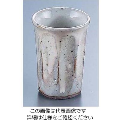 エムズジャパン 粉引面取冷酒カップ M-114 1個 62-6818-86（直送品）